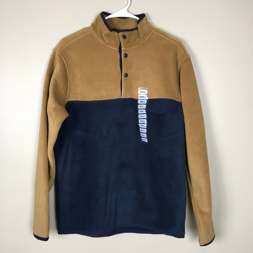 NWT SOUTHERN GRIT TUNDRA FLEECE COLORBLOCK
